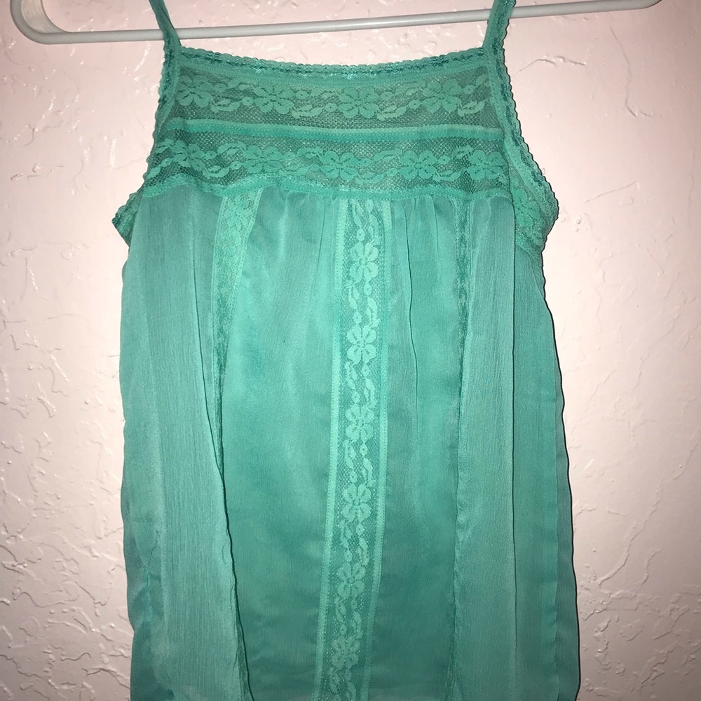 Women’s teal cami!!